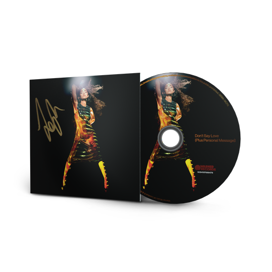 SIGNED Don’t Say Love CD Single (Plus Personal Message)