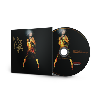 SIGNED Don’t Say Love CD Single (Plus Personal Message) – Alternative Cover