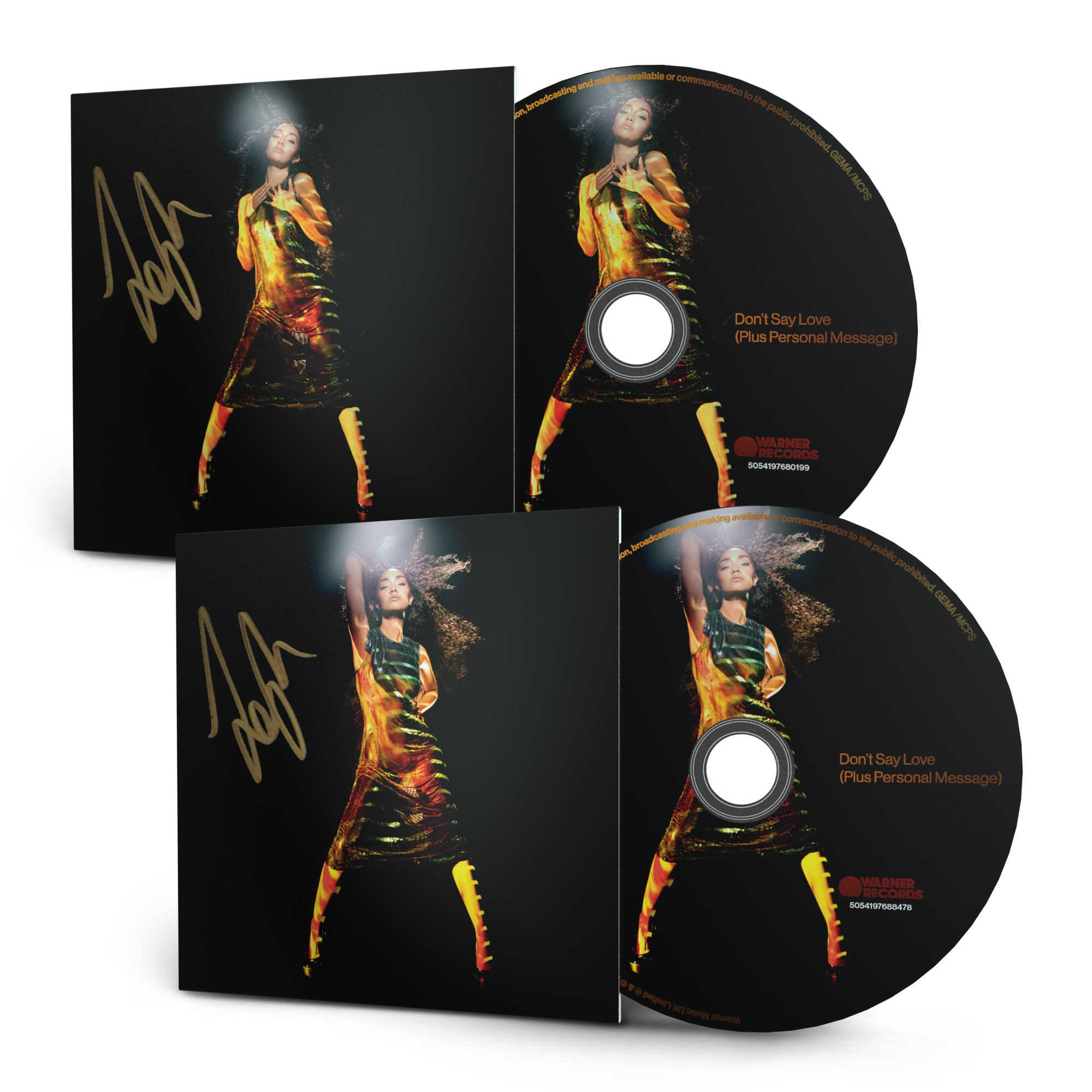 SIGNED Don't Say Love CD Single Bundle